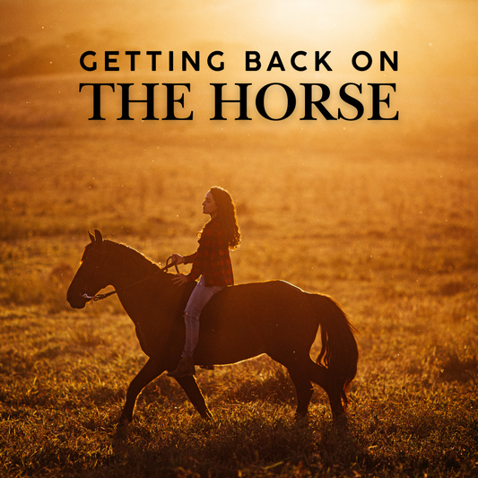 Getting Back on the Horse: A Journey of Resilience, Self-Connection, and Growth