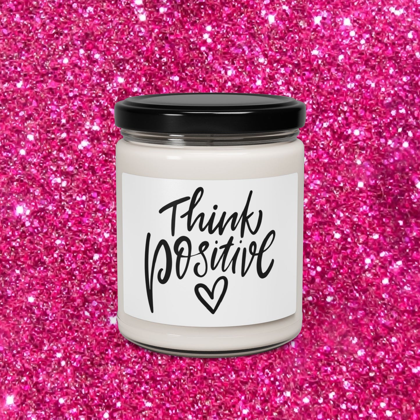 Think Positive Scented Soy Candle, 9oz