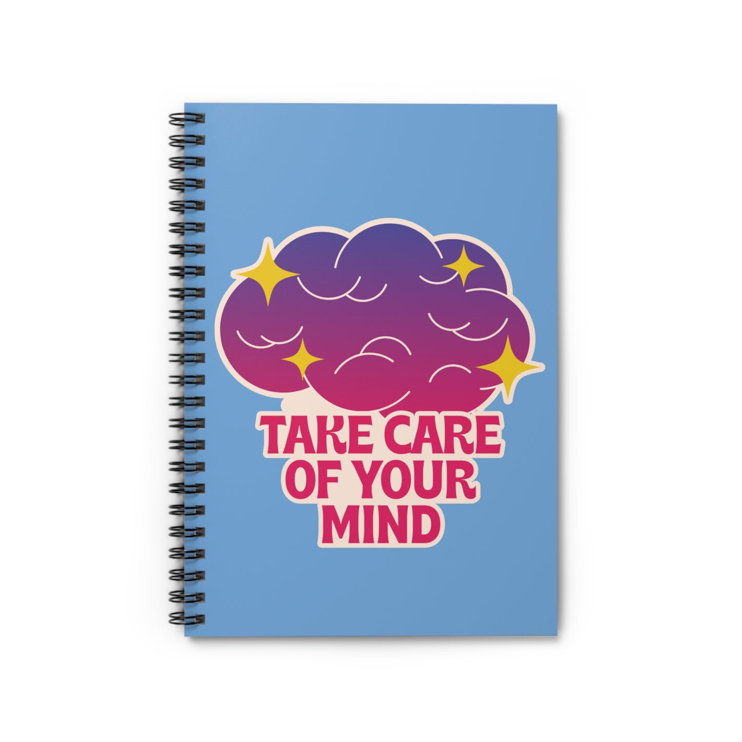 Take Care Of Your Mind Journal - Ruled Line