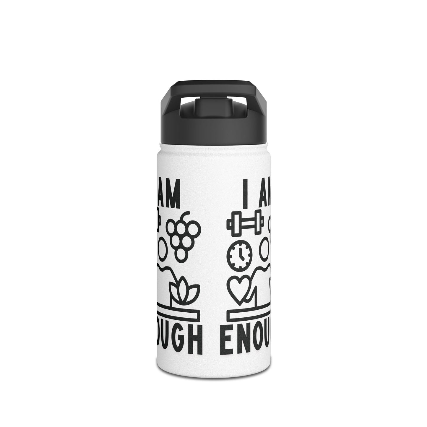 I Am Enough Stainless Steel Water Bottle